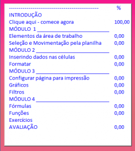 Planilha Apostila Excel Básico